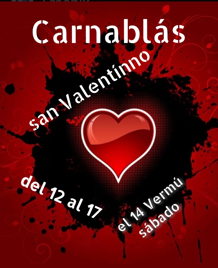 Carnablás de sanValentinnno en Bardeblás, Burgos