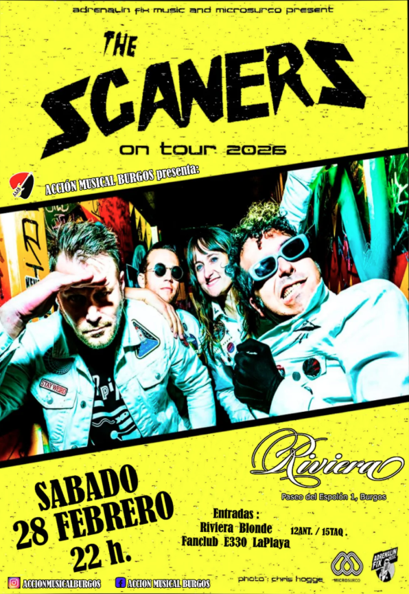 The Scaners en Riviera, Burgos