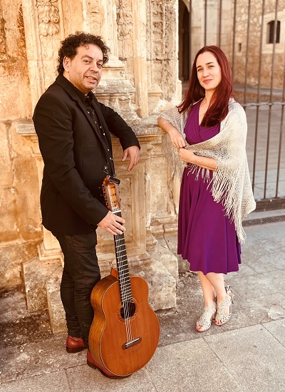 Noemí Domarco y Miguel Angel Azofra en Foro Solidario Caja de Burgos, Burgos