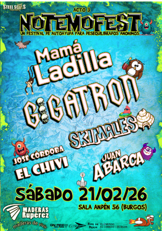 Notemofest en Sala Andén 56, Burgos
