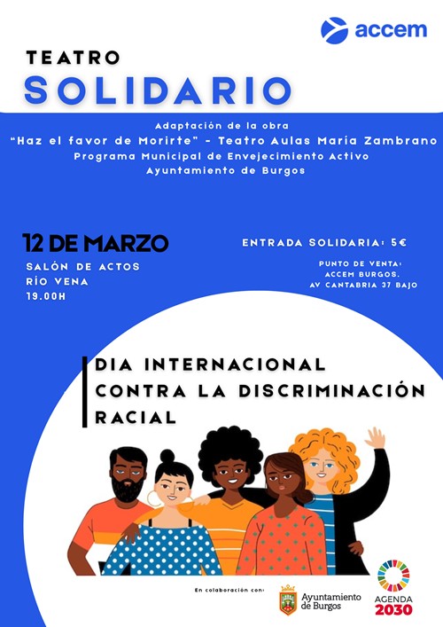 Teatro Solidario - Dia contra la discriminación racial.