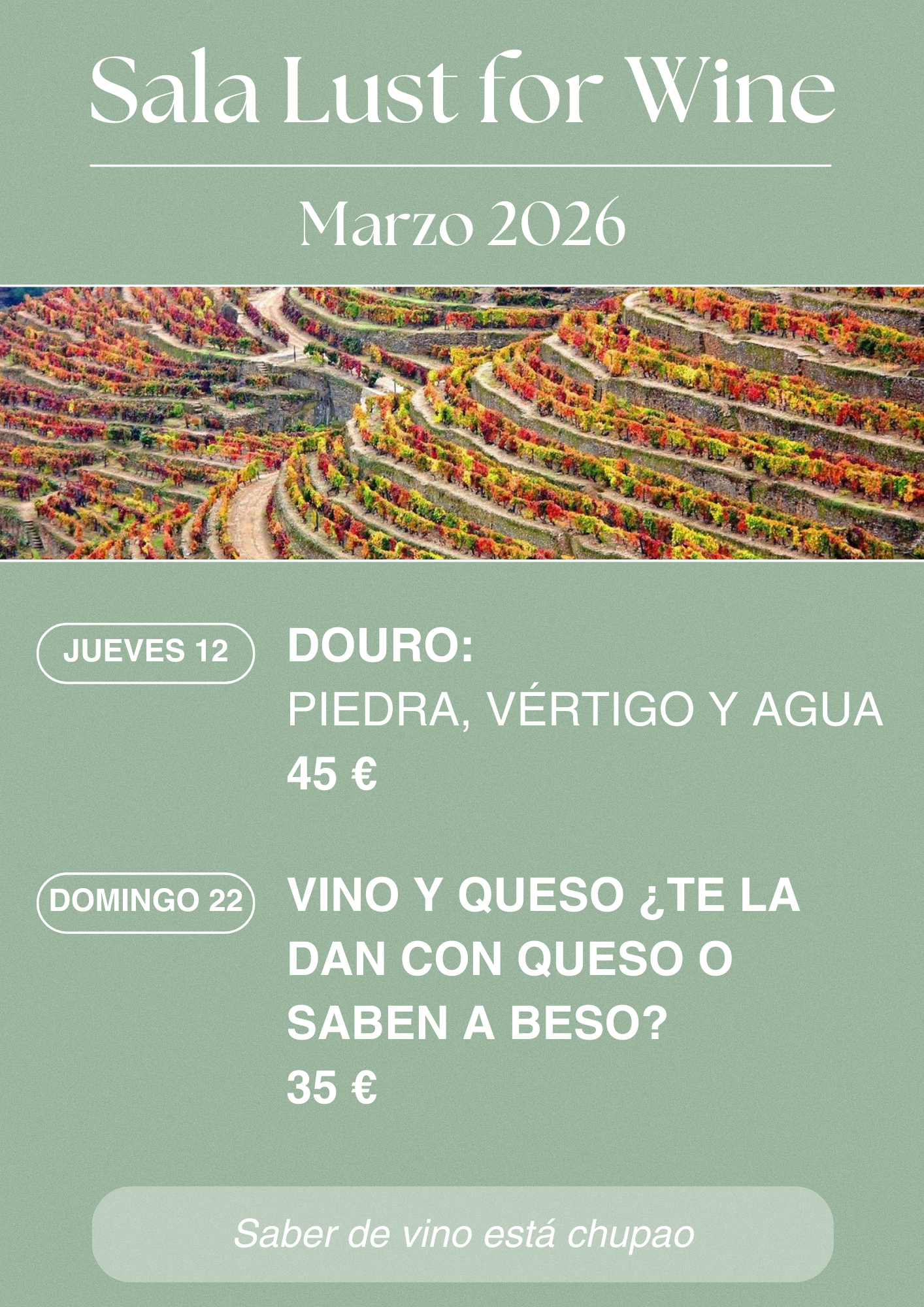 Vino y queso ¿Te la dan con queso o saben a beso? en Sala Lust for Wine (Plaza Alonso Martínez. Edificio Monasterio 7A Oficina 57 Burgos), Burgos