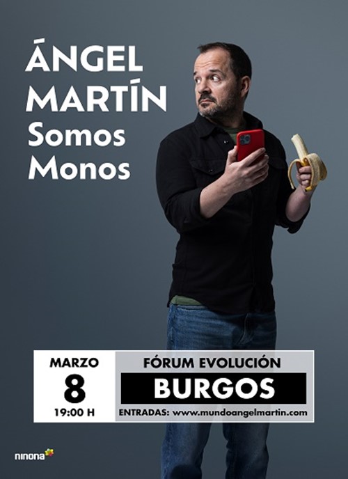 Ángel Martín. Somos monos