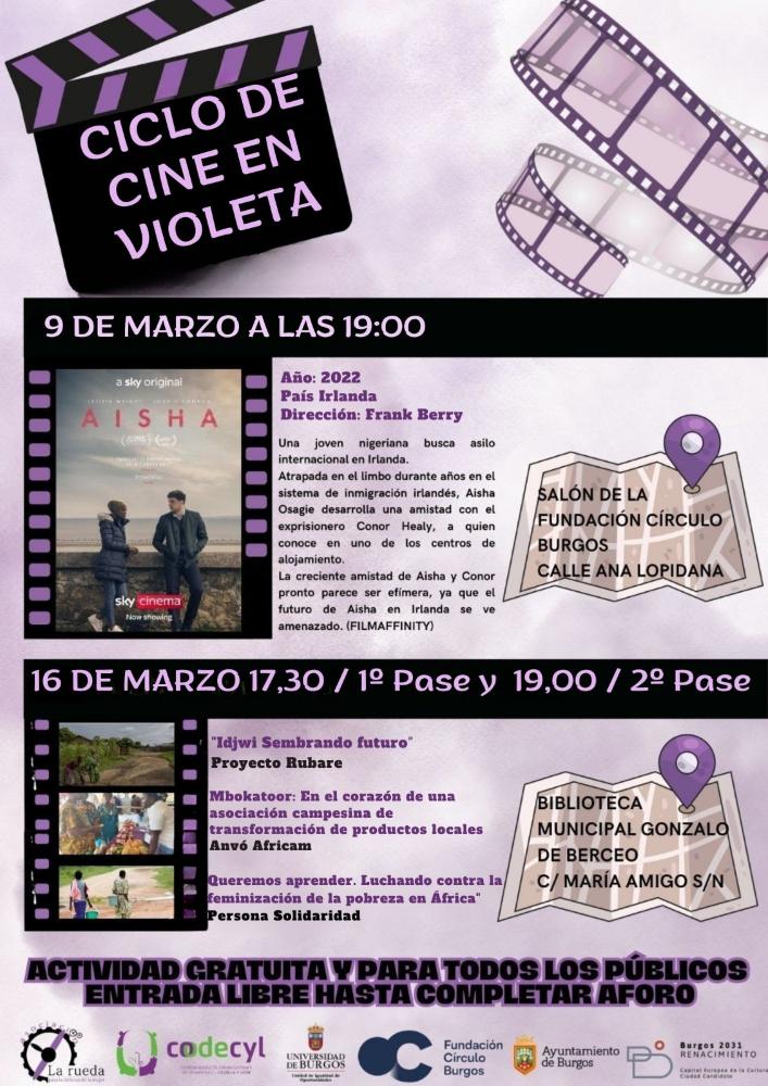 Cine en Violeta, Cine que Violenta en Auditorio elcírculo, Burgos