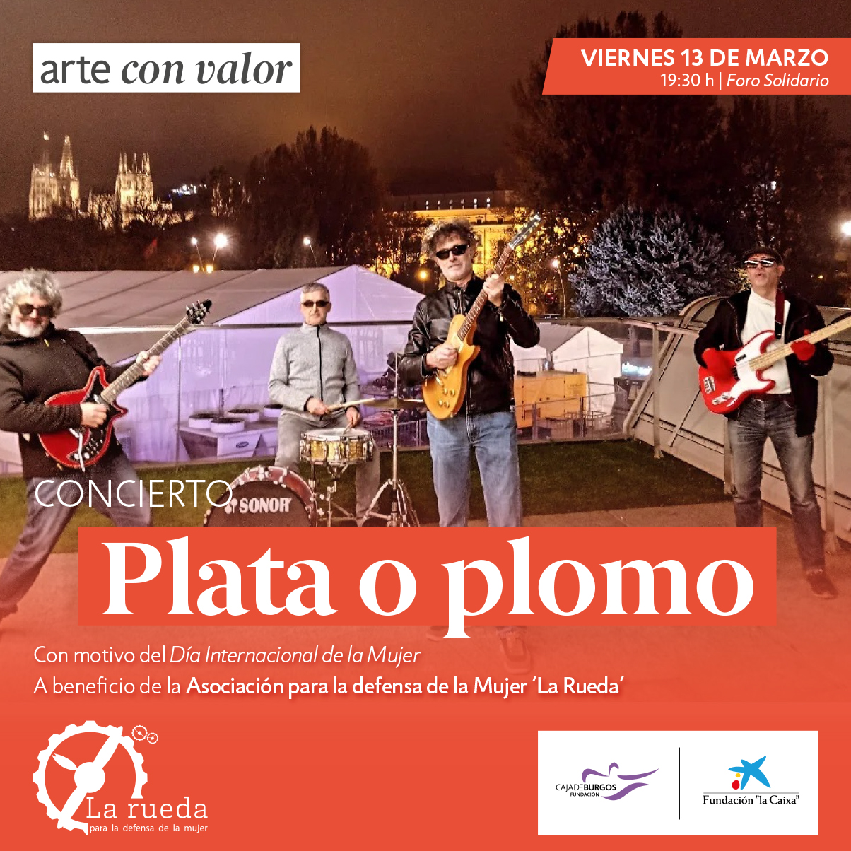 Plata o plomo en Foro Solidario Caja de Burgos, Burgos