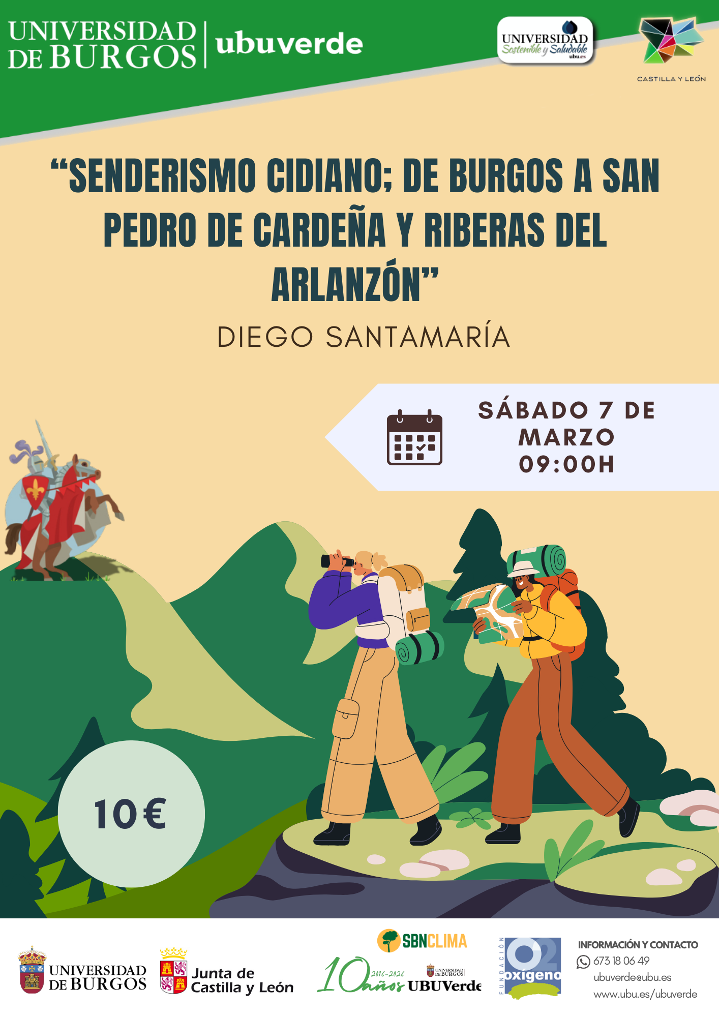 Ruta Ambiental en Las Veguillas (La Quinta), Burgos