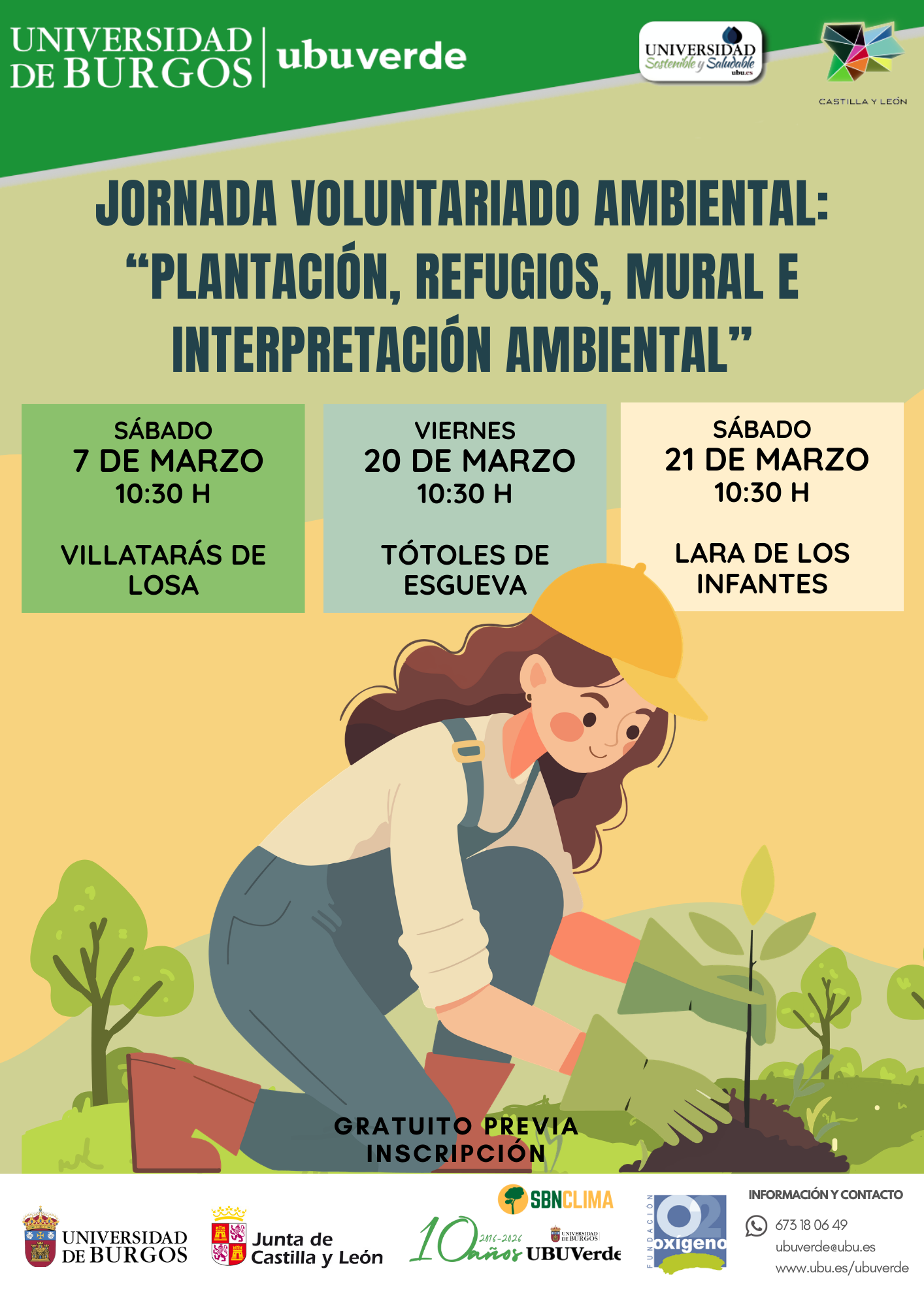 Jornada Voluntariado Ambiental en Villatarás de Losa, Burgos