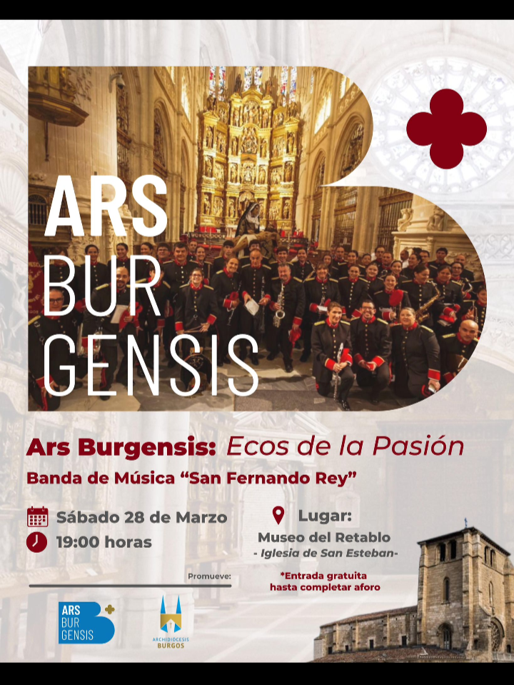 Concierto de Semana Santa: Ecos de la Pasión en Museo del Retablo (iglesia de San Esteban), Burgos