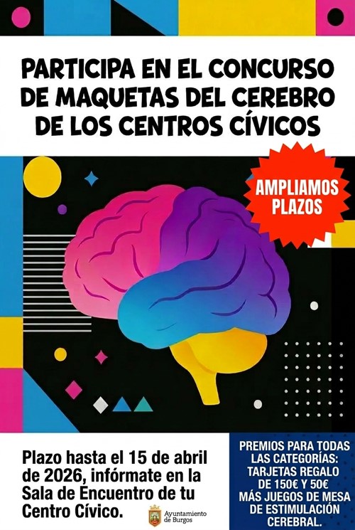 Concurso de Centros Cívicos : "Maquetas del cerebro"