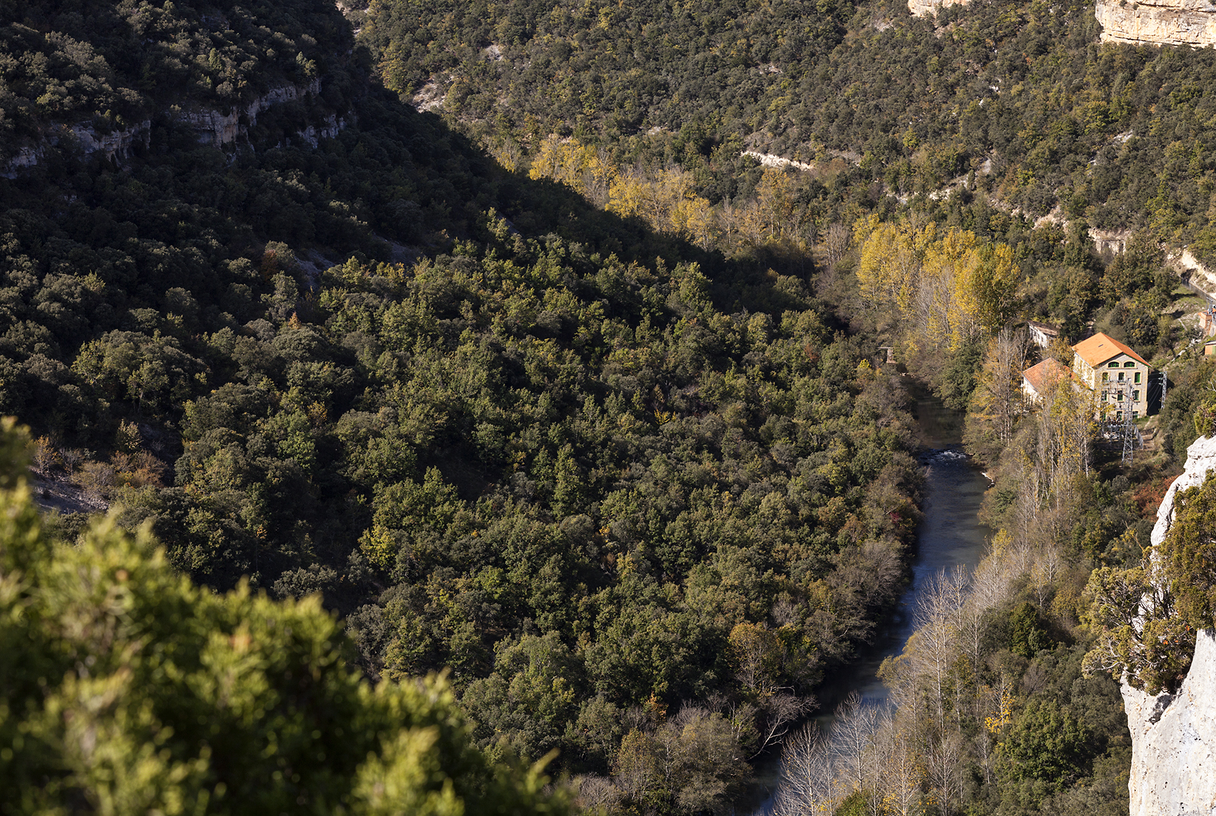 "El Cañón del Ebro desde Quintanilla-Escalada" en Parque Natural de las Hoces del Alto Ebro y Rudrón, Burgos