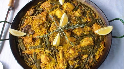 "Arroces y paellas (técnica + puntos del arroz)".