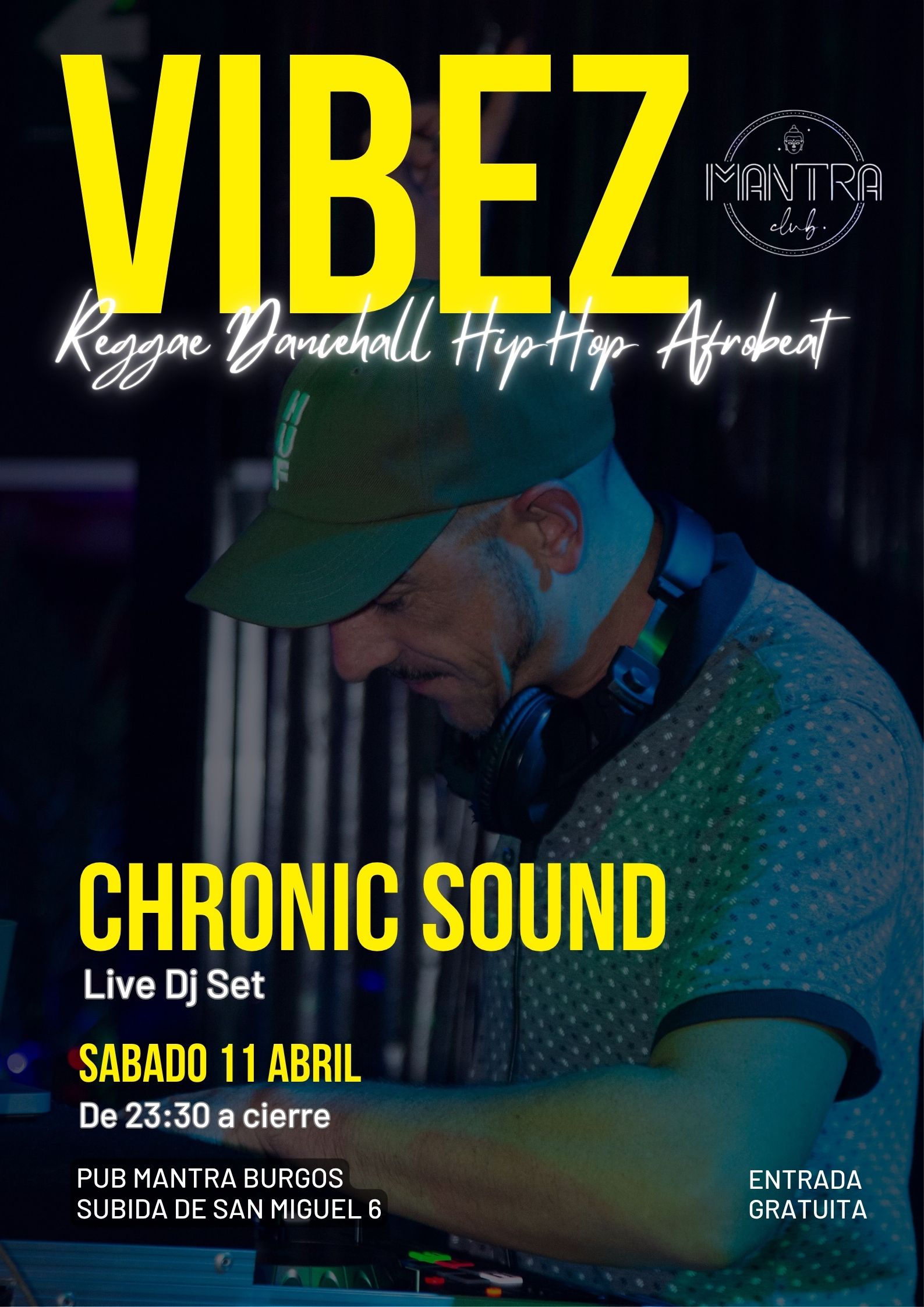 Chronic Sound en Club Mantra. Live DJ Set en Mantra Pub, Burgos