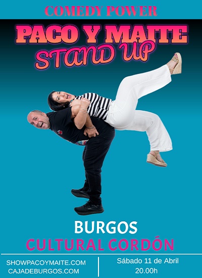 Paco y Maite. Stand Up en Cultural Cordón, Burgos
