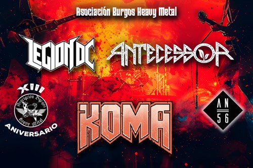 XIII Aniversarios Asociación Burgos Heavy Metal