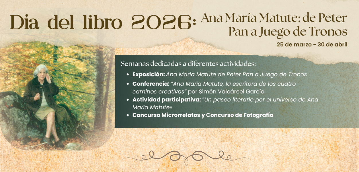 Ana Mª Matute,la escritora de los cuatro caminos creativos en Biblioteca Central Universitaria, Burgos