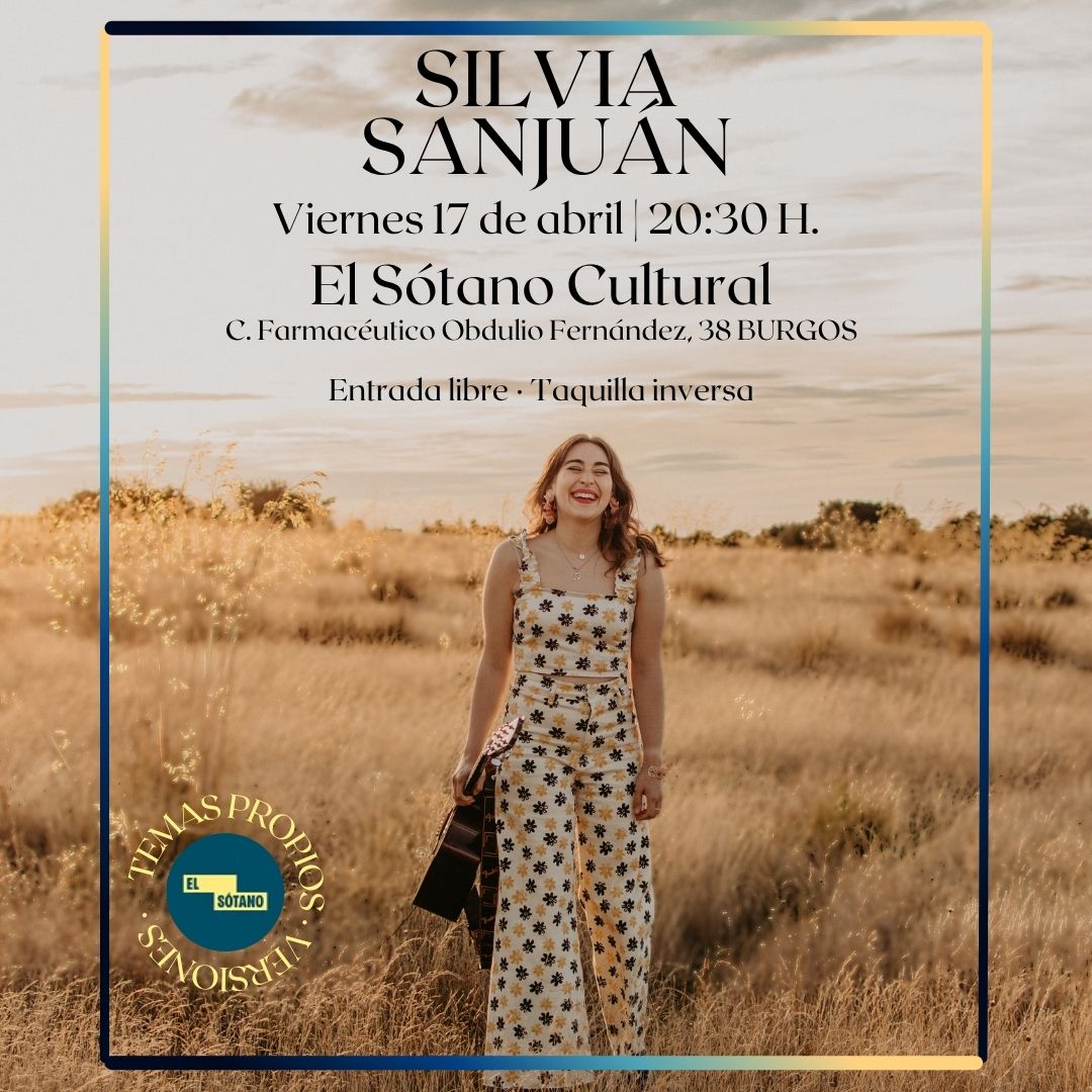 Silvia sanjuán en El Sótano Café Cultural, Burgos