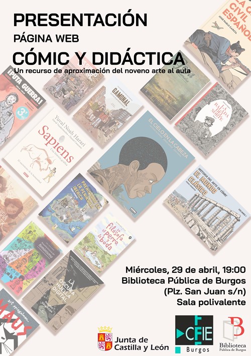 Presentación página web Comic Y Didáctica