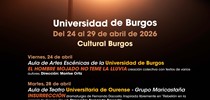 Muestra de Teatro Universitario en Cultural Caja de Burgos, Burgos