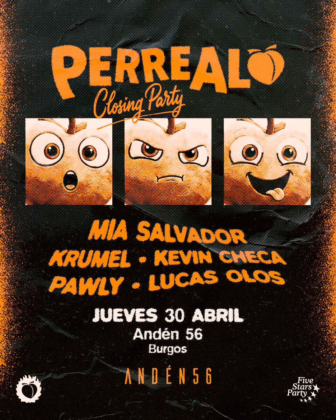Perrealo. Closing Party en Sala Andén 56, Burgos