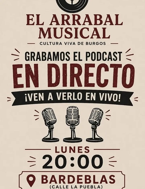 El Arrabal Musical 'Grabamos el Poscast en Directo '