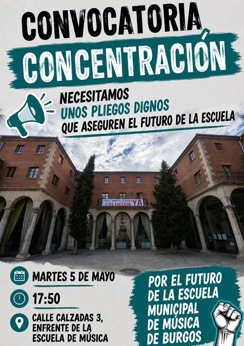 Por el futuro de la escuela municipal de música