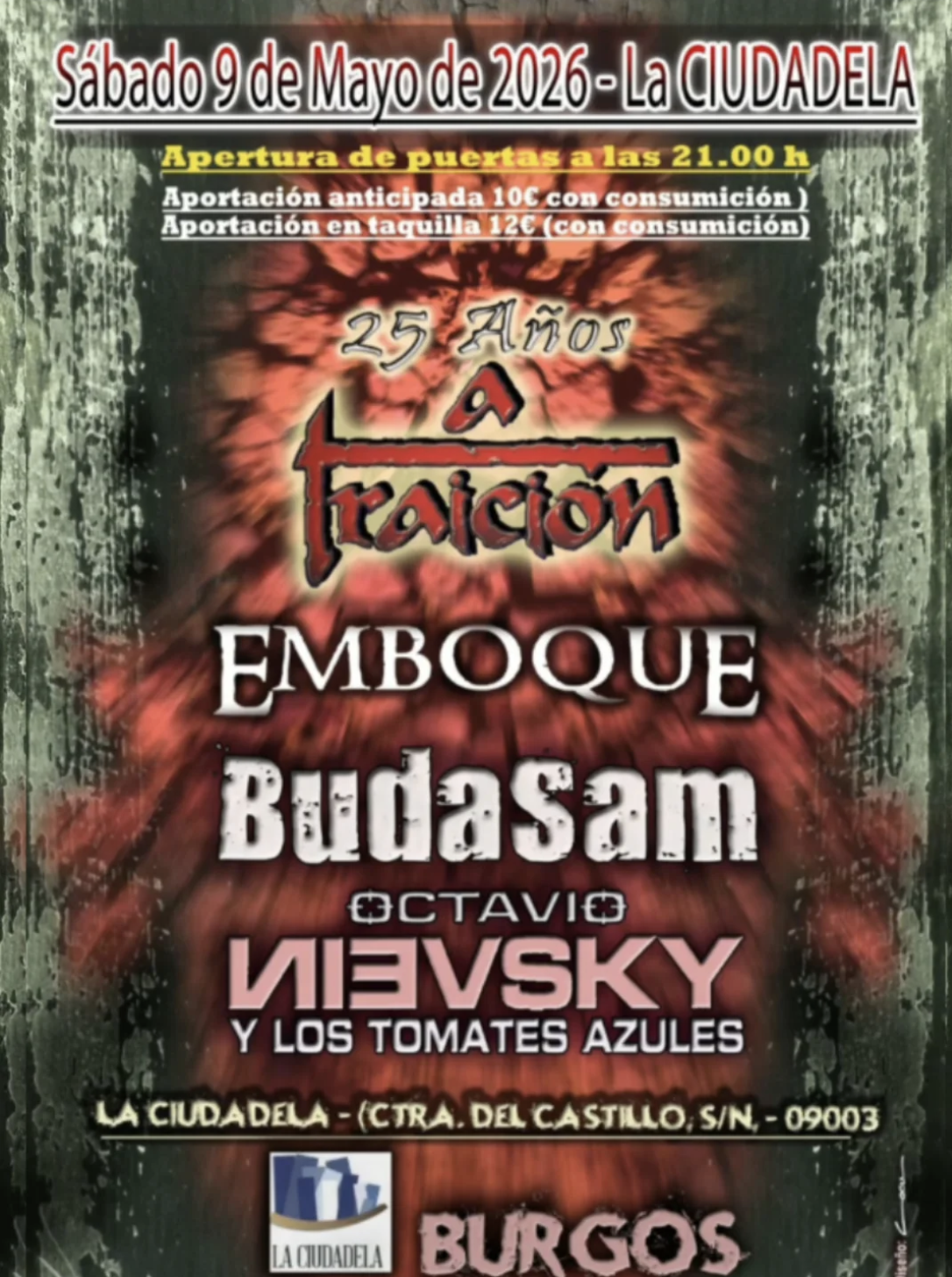 A traición en La Ciudadela, Burgos
