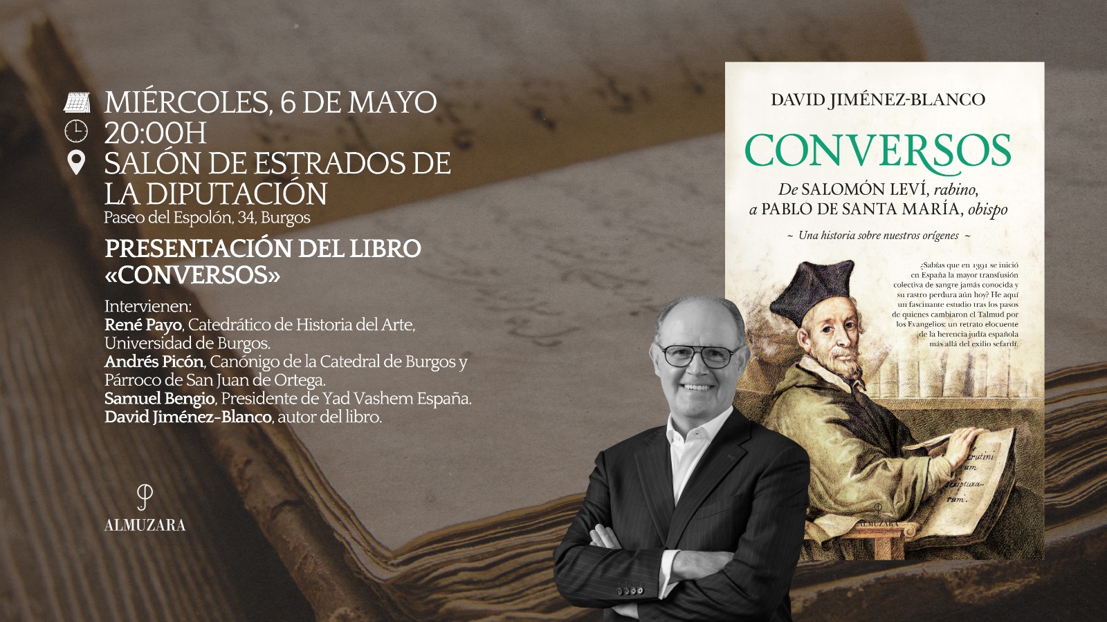 Conversos. David Jiménez-Blanco en Diputación Provincial de Burgos, Burgos