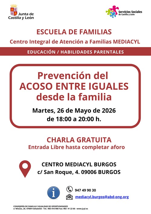 Prevención del Acoso Entre Iguales desde la familia