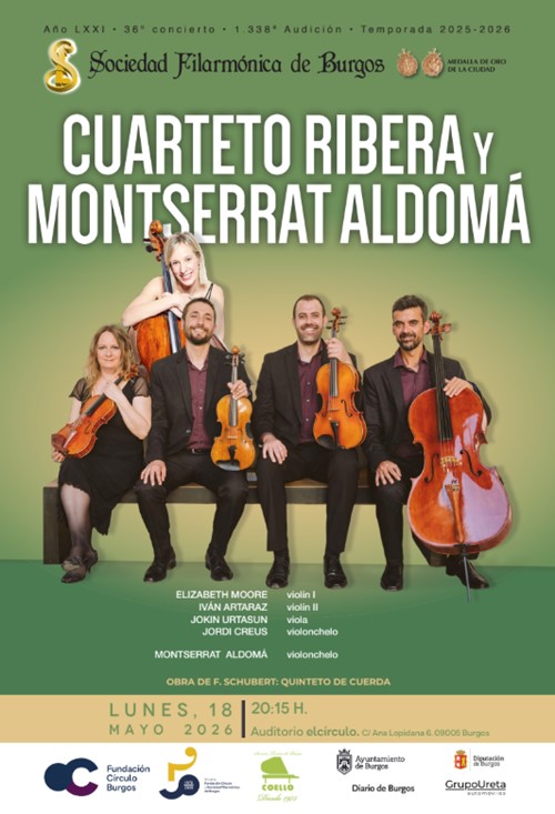 Cuarteto Ribera y Montserrat Aldomá
