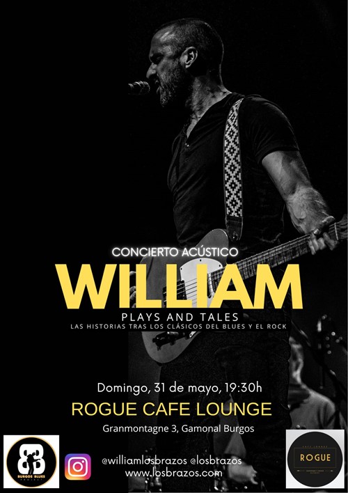 WILLIAM en ACUSTICO "PLAYS AND TALES"