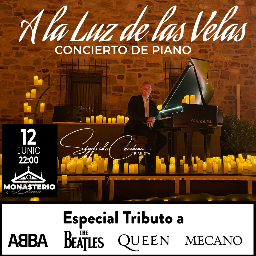 Tributo a Abba, Queen, The Beatles, Mecano y Coldplay en Monasterio de Lerma, Lerma, Burgos