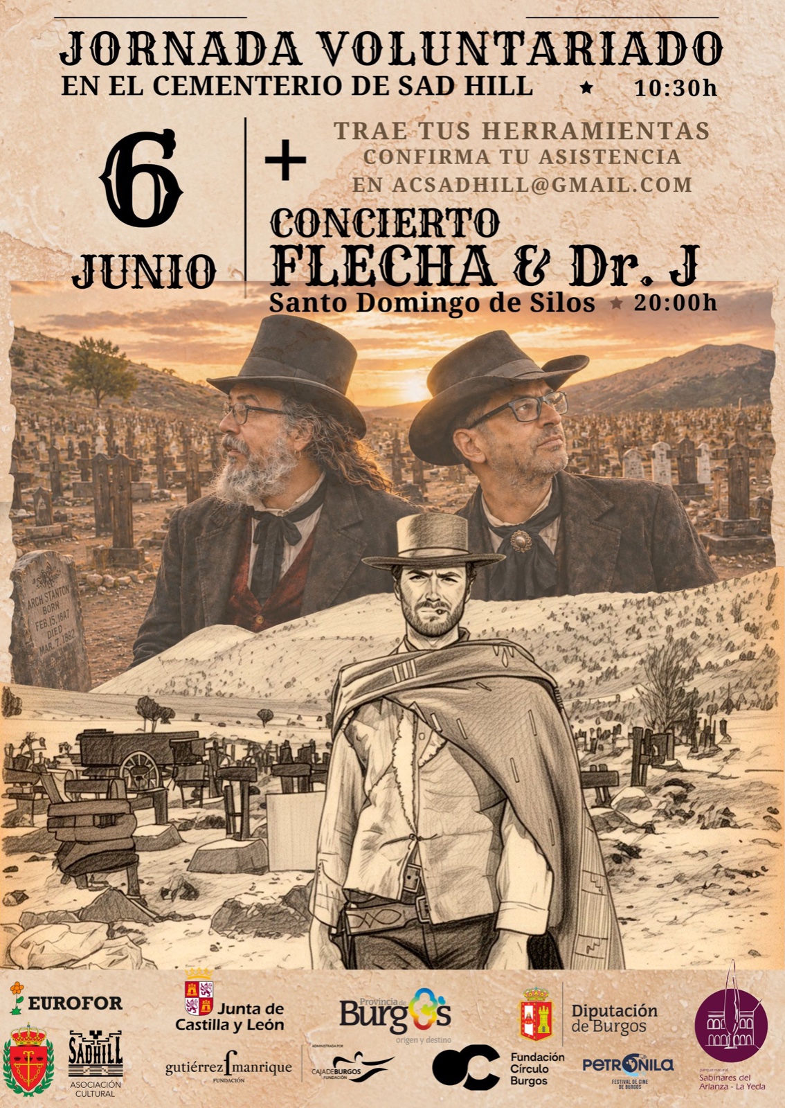 Concierto Flecha & Dr.J en Santo Domingo de Silos, Burgos, Burgos
