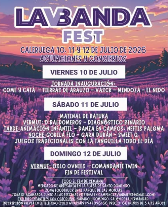 Lavanda Fest en Caleruega, Caleruega, Burgos