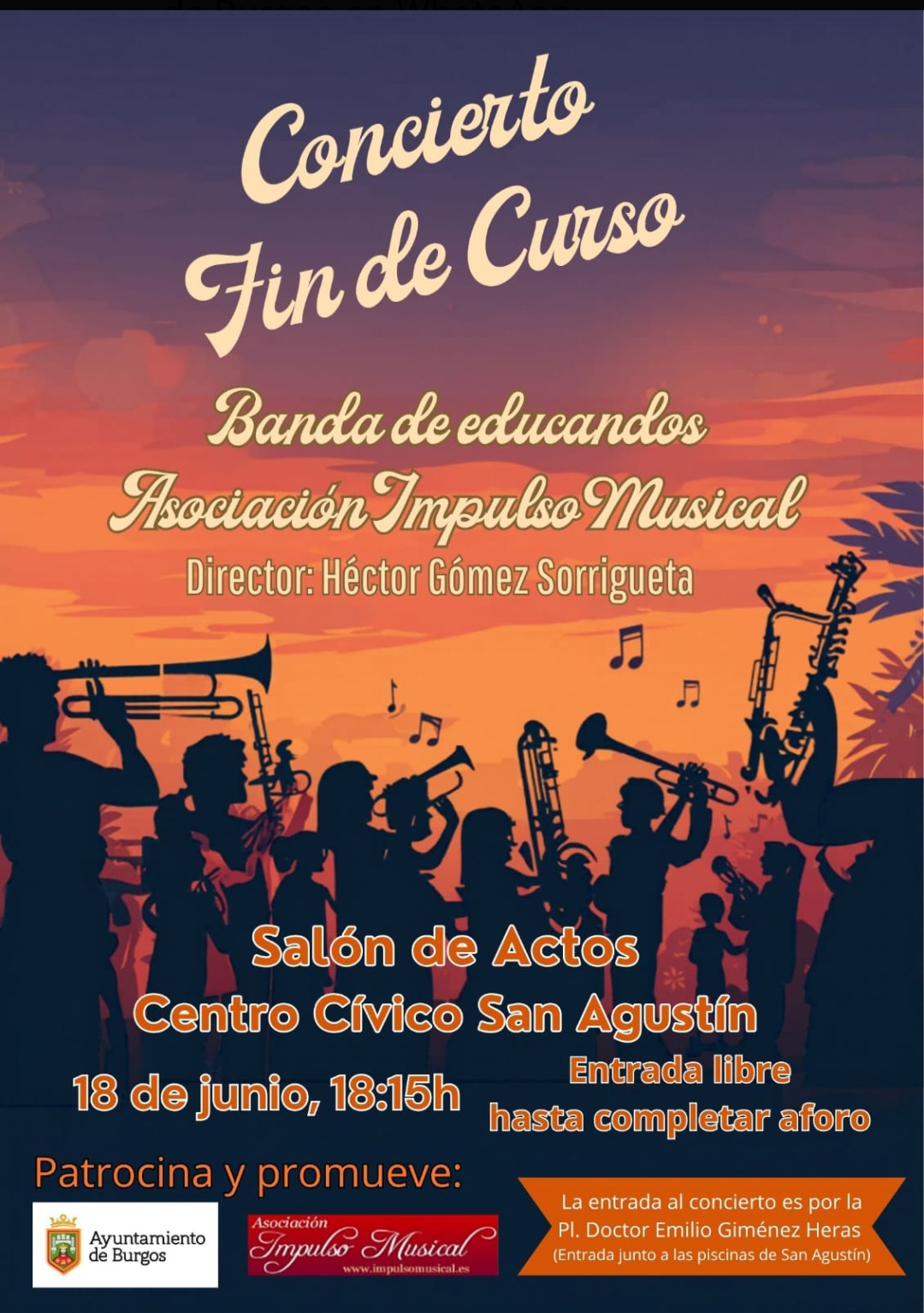 Impulso Musical en Monasterio de San Agustín, Burgos