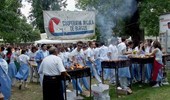 Romería típica en el Parral en Parque de la Quinta, Burgos