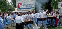 Romería típica en el Parral en Parque de la Quinta, Burgos