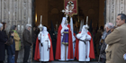 Vía Crucis Penitencial (Miércoles Santo) en San Lesmes, Burgos