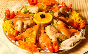 Ensalada de codornices en escabeche
